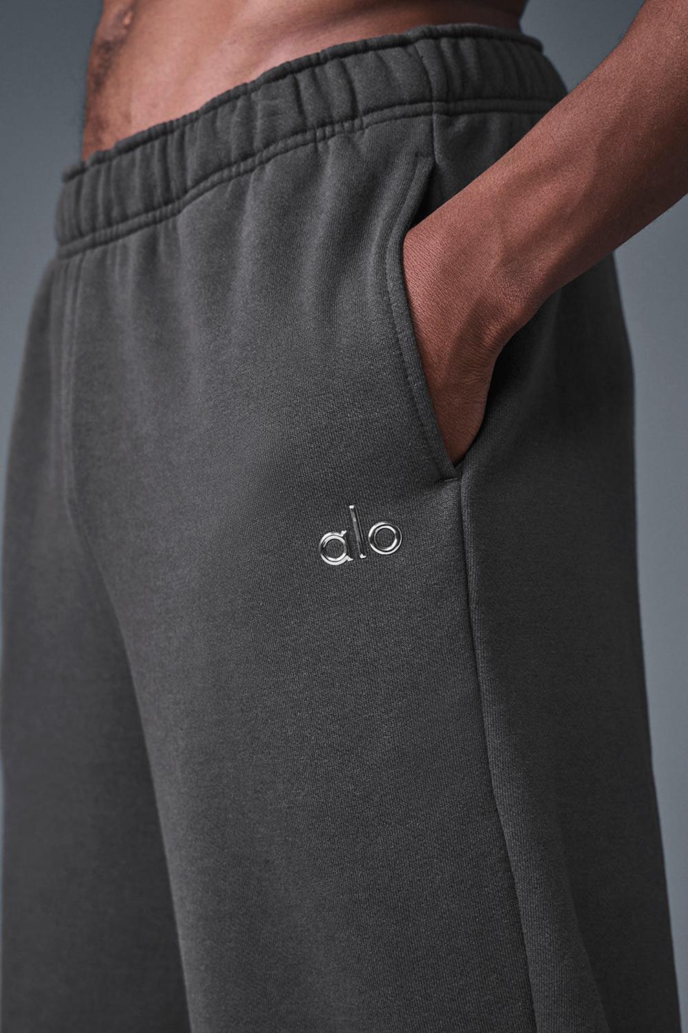 Alo Yoga Accolade Miesten Collegehousut Anthracite | Suomi  4032-HGYZO