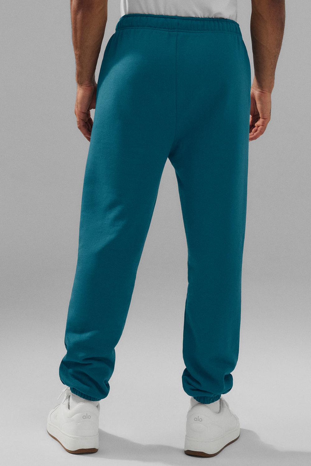 Alo Yoga Accolade Miesten Collegehousut Oceanic Teal | Suomi  1793-QBZYG