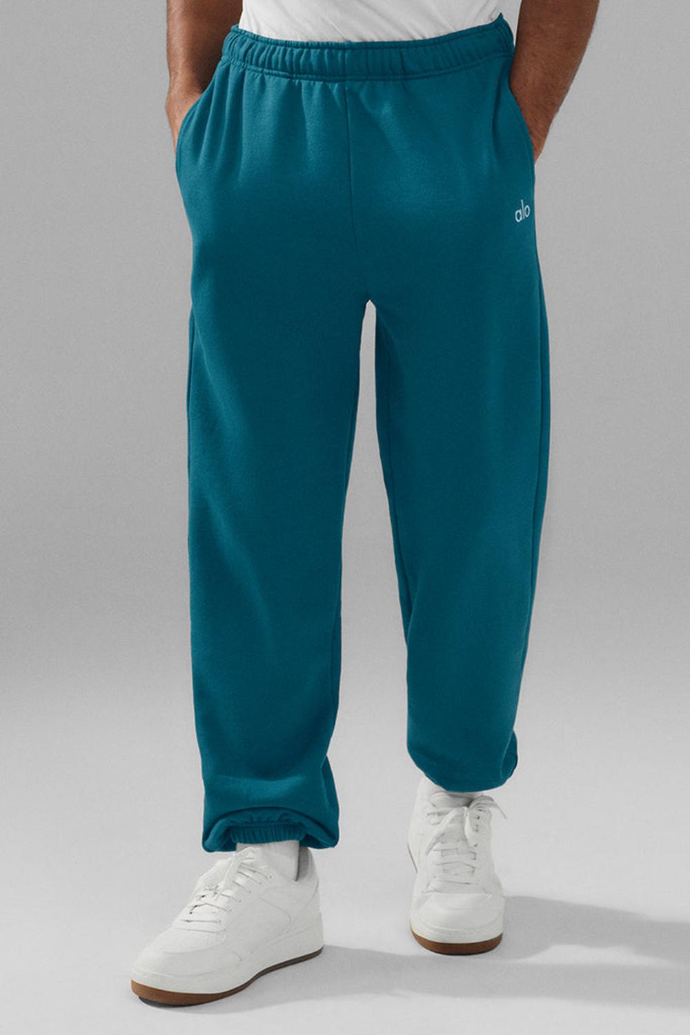 Alo Yoga Accolade Miesten Collegehousut Oceanic Teal | Suomi  1793-QBZYG