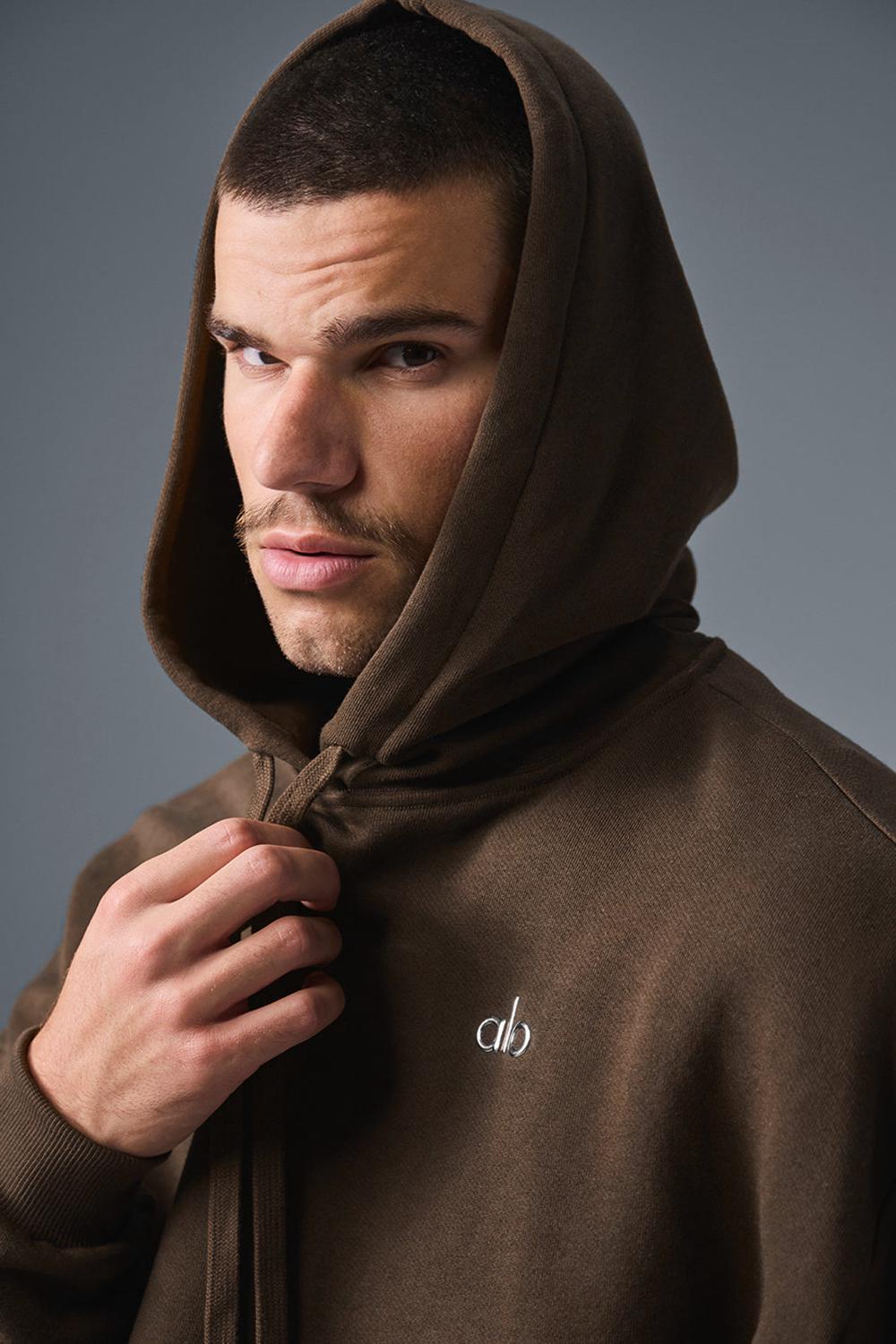 Alo Yoga Accolade Miesten Huppari Espresso | Suomi  3625-OMTUF