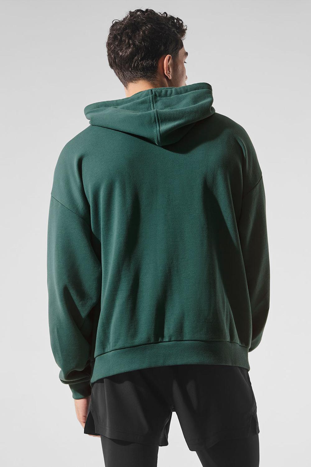 Alo Yoga Accolade Miesten Huppari Winter Ivy | Suomi  1408-QHJMG