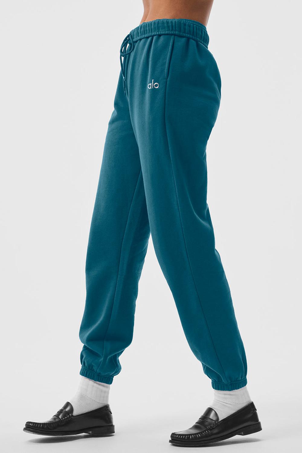 Alo Yoga Accolade Naisten Collegehousut Oceanic Teal | Suomi  0238-OPHNR