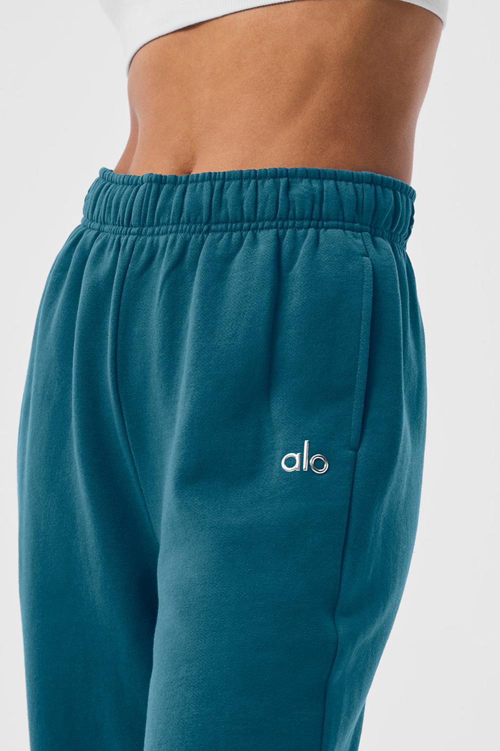 Alo Yoga Accolade Naisten Collegehousut Oceanic Teal | Suomi  0238-OPHNR