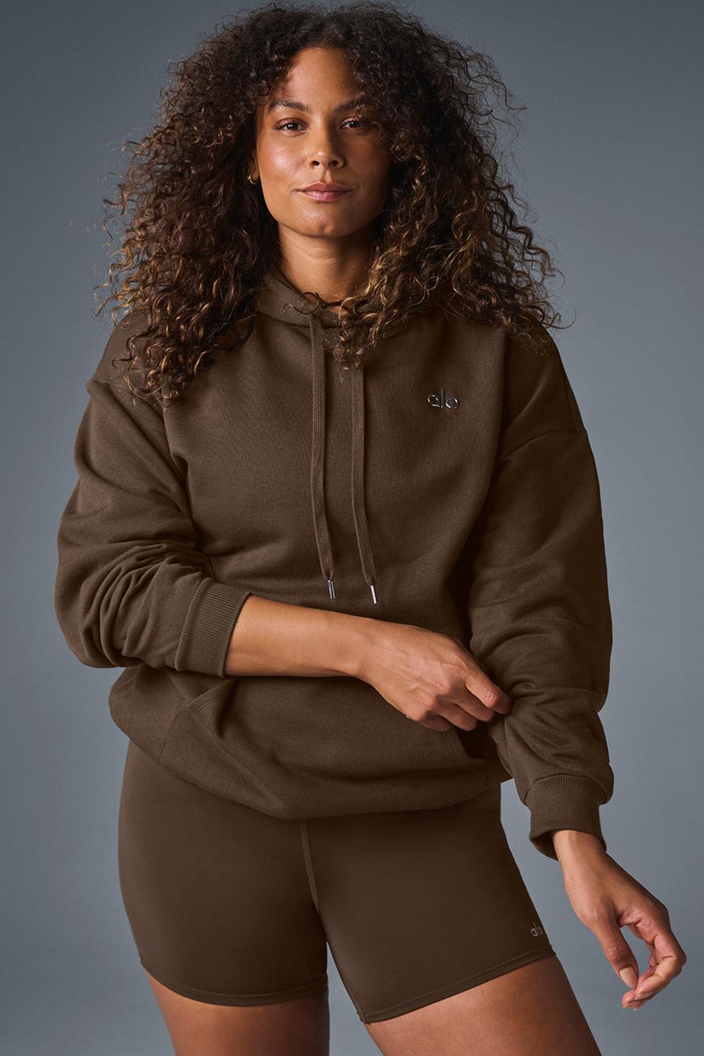 Alo Yoga Accolade Naisten Huppari Espresso | Suomi  6098-IDTXN