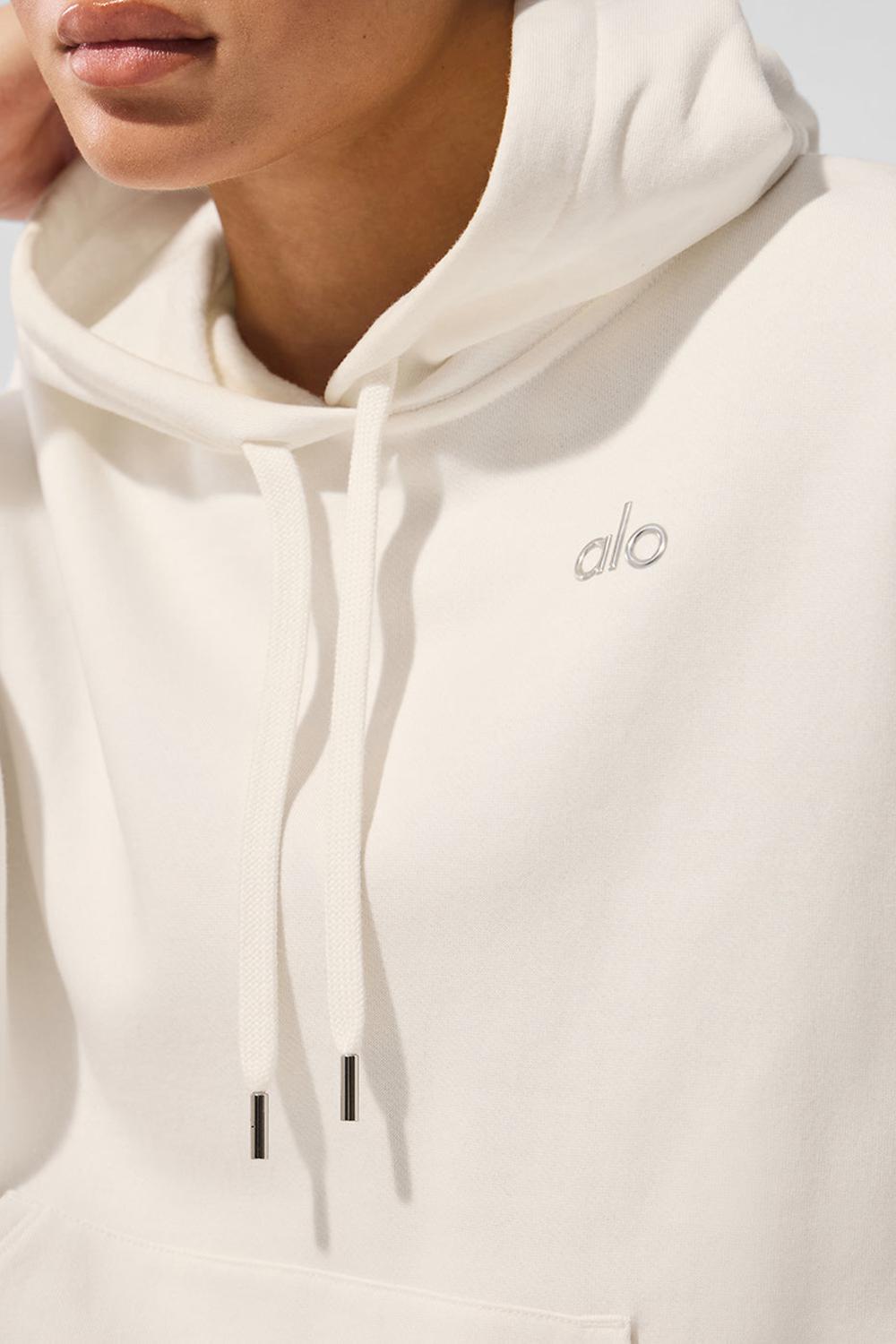 Alo Yoga Accolade Naisten Huppari Ivory | Suomi  3506-HTJGN