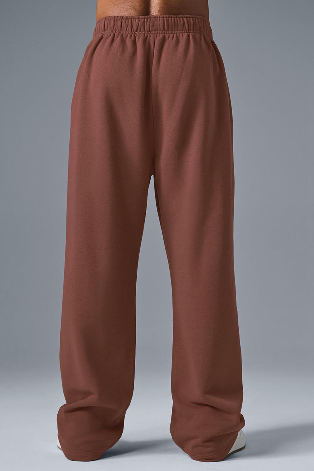 Alo Yoga Accolade Straight Leg Miesten Collegehousut Chestnut | Suomi  3450-VJQGR