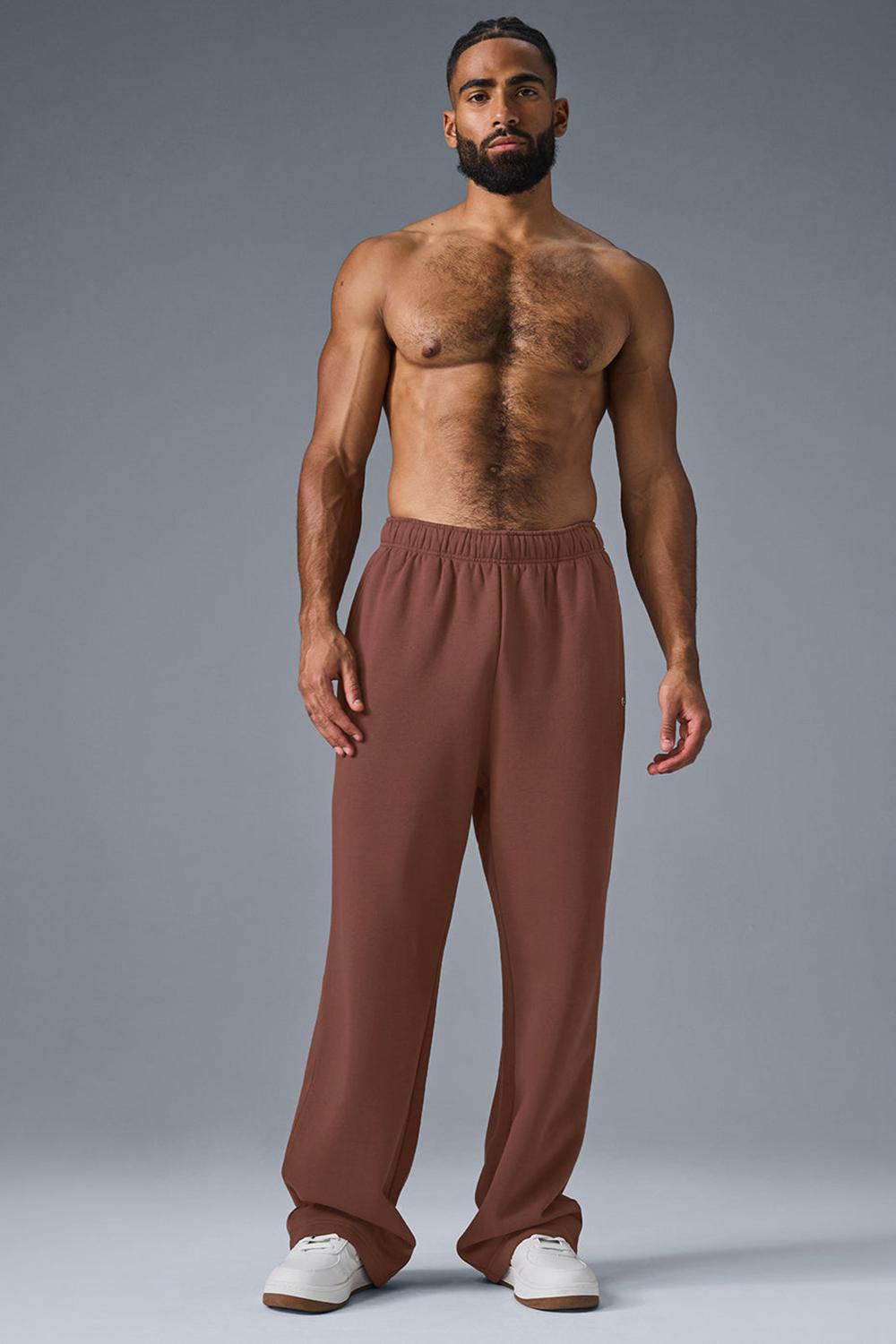 Alo Yoga Accolade Straight Leg Miesten Collegehousut Chestnut | Suomi  3450-VJQGR
