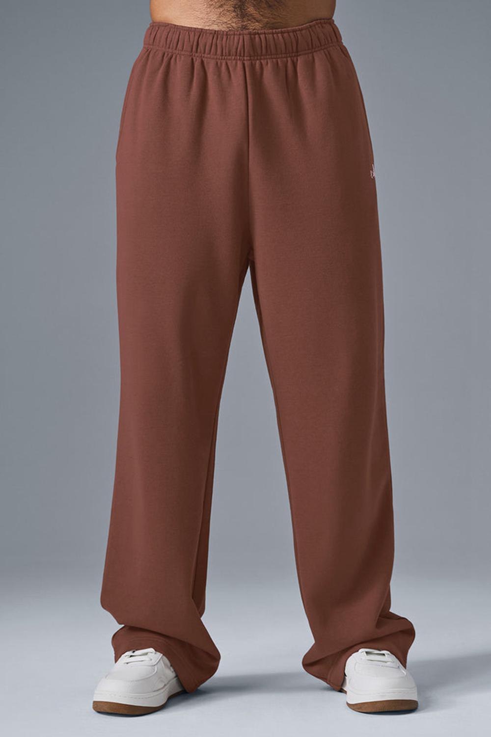 Alo Yoga Accolade Straight Leg Miesten Collegehousut Chestnut | Suomi  3450-VJQGR