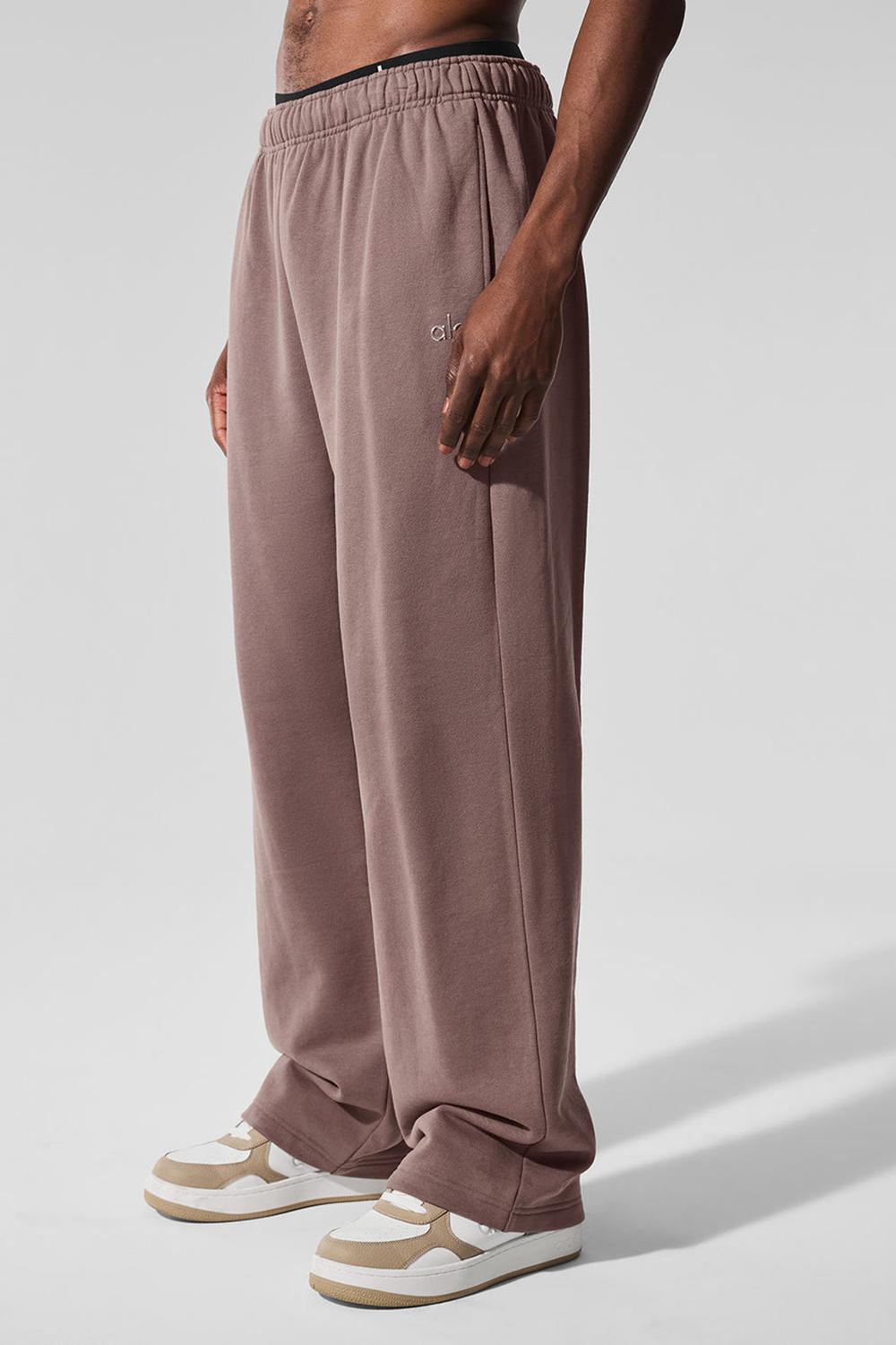 Alo Yoga Accolade Straight Leg Miesten Collegehousut Mushroom | Suomi  1573-VMSFP