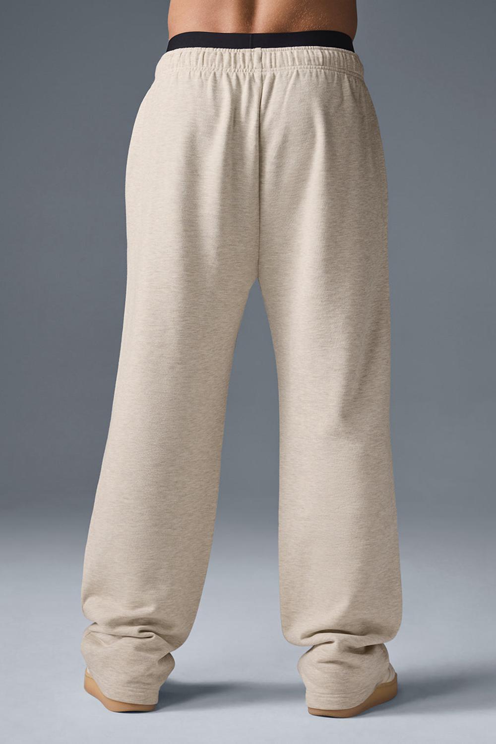 Alo Yoga Accolade Straight Leg Miesten Collegehousut Oatmeal Heather | Suomi  1658-SXYVZ