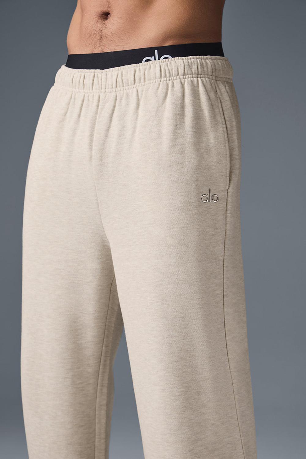 Alo Yoga Accolade Straight Leg Miesten Collegehousut Oatmeal Heather | Suomi  1658-SXYVZ