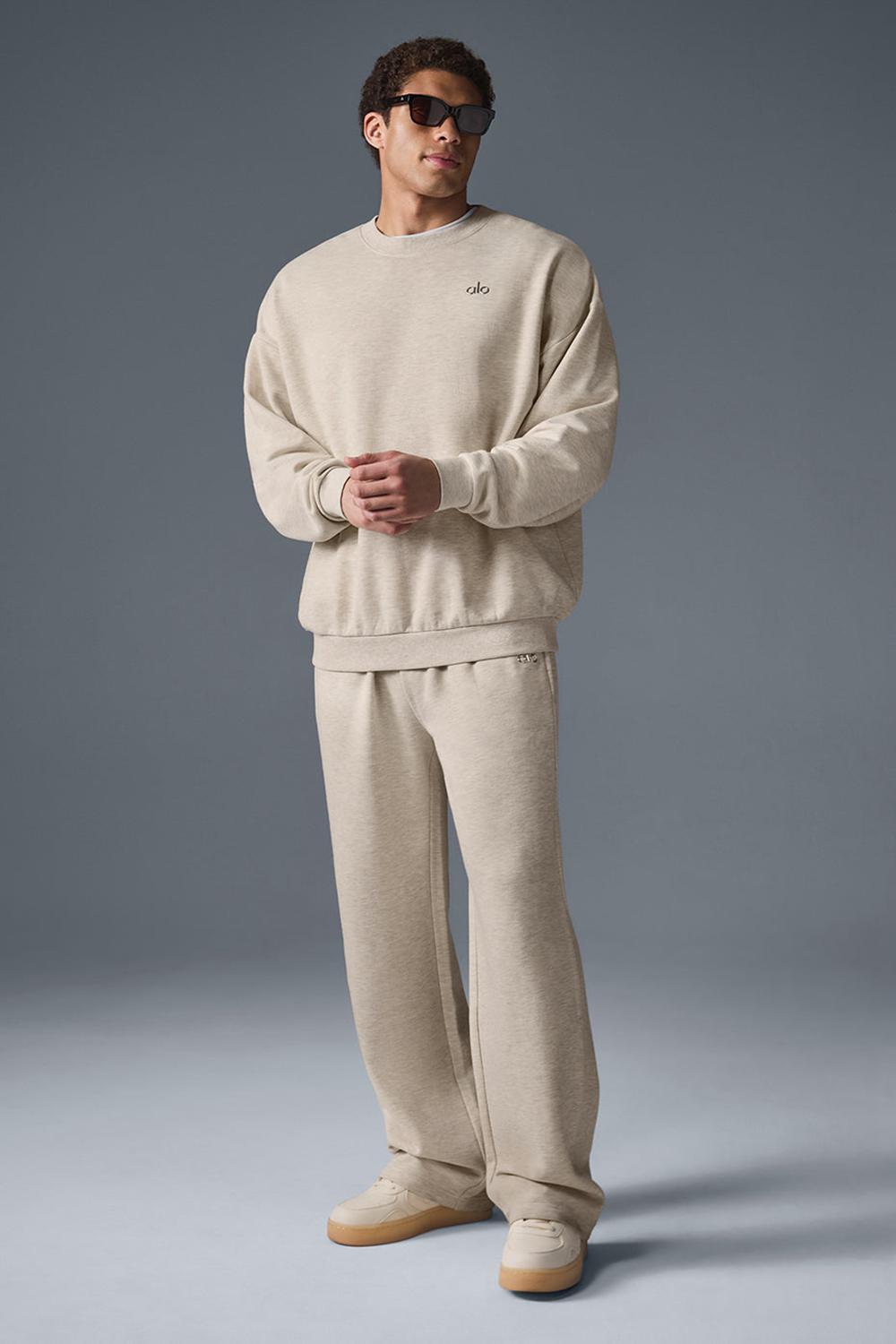 Alo Yoga Accolade Straight Leg Miesten Collegehousut Oatmeal Heather | Suomi  1658-SXYVZ