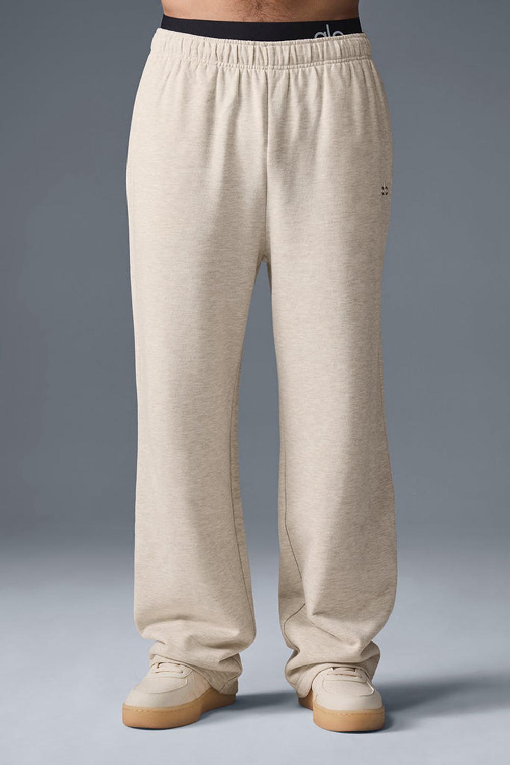 Alo Yoga Accolade Straight Leg Miesten Collegehousut Oatmeal Heather | Suomi  1658-SXYVZ