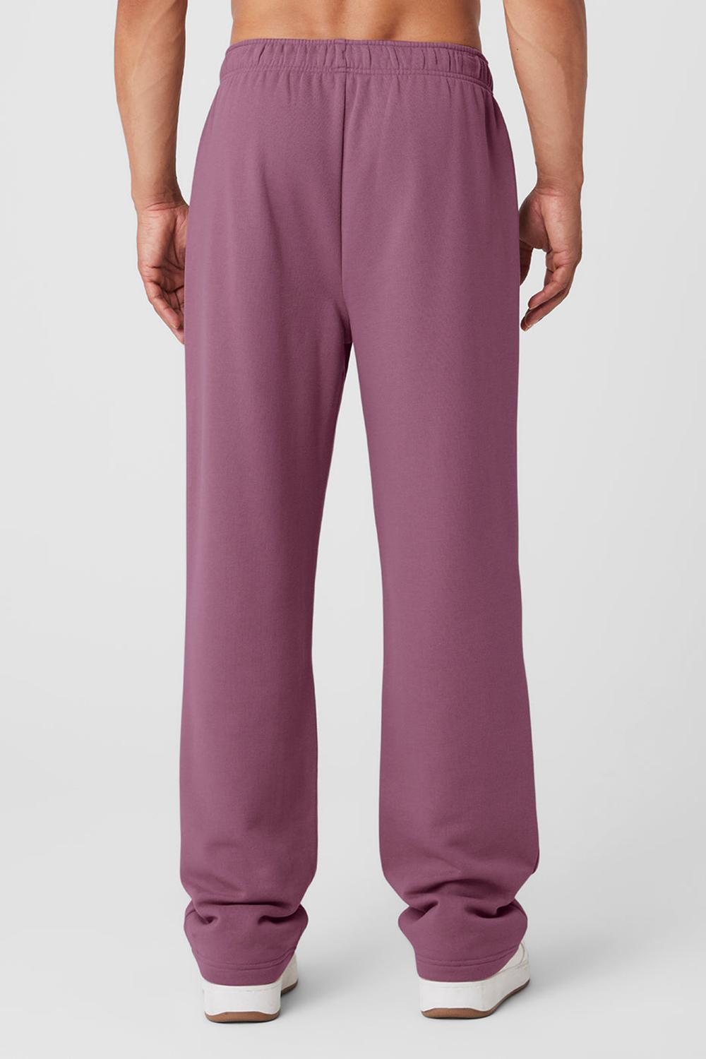 Alo Yoga Accolade Straight Leg Miesten Collegehousut Soft Mulberry | Suomi  6283-IEOFB