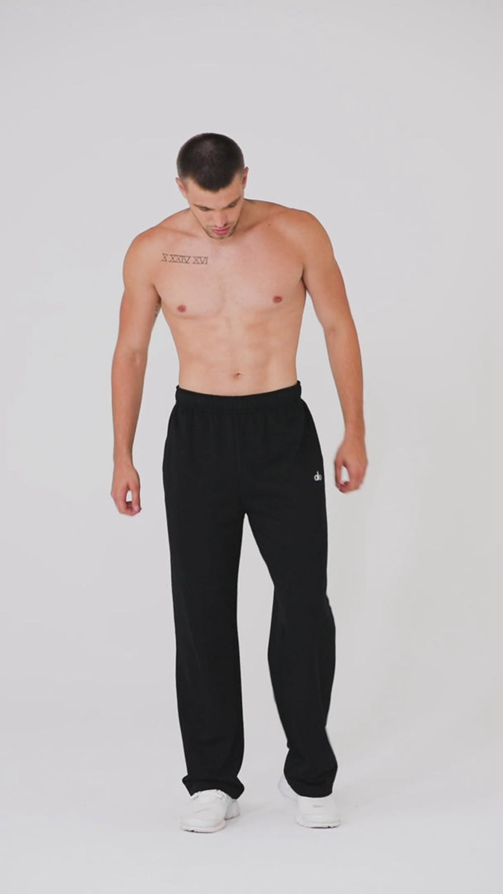 Alo Yoga Accolade Straight Leg Miesten Collegehousut Soft Terracotta | Suomi  1409-URODK