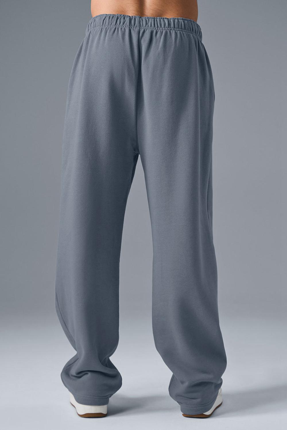 Alo Yoga Accolade Straight Leg Miesten Collegehousut Harmaat | Suomi  3916-JUWBH