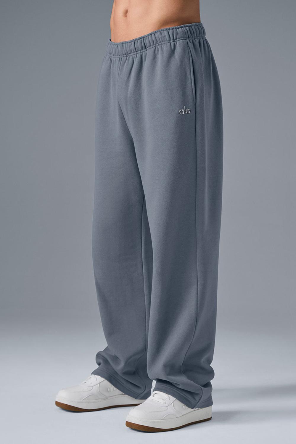 Alo Yoga Accolade Straight Leg Miesten Collegehousut Harmaat | Suomi  3916-JUWBH