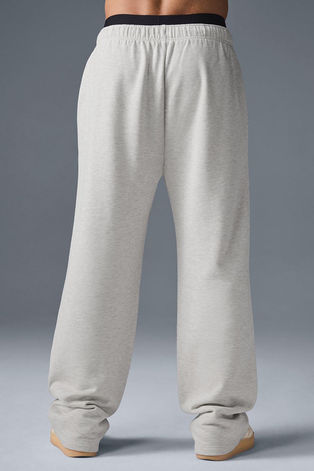 Alo Yoga Accolade Straight Leg Miesten Collegehousut Valkoinen | Suomi  2793-FBMYI