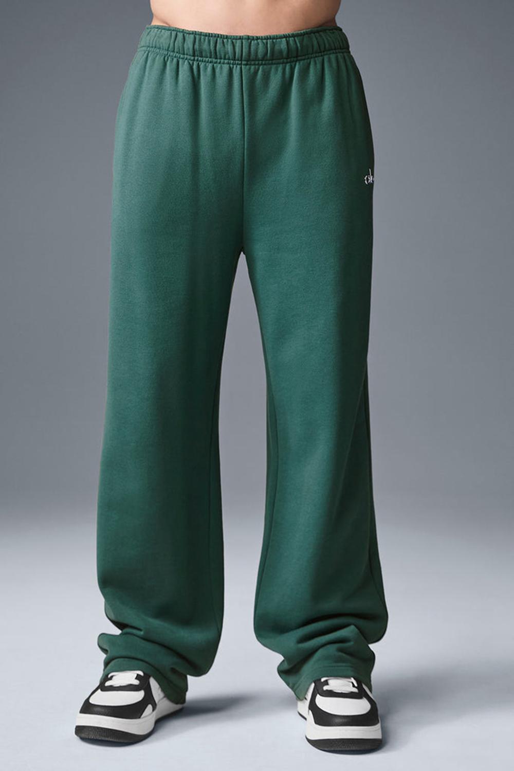 Alo Yoga Accolade Straight Leg Miesten Collegehousut Winter Ivy | Suomi  0926-NLKCV