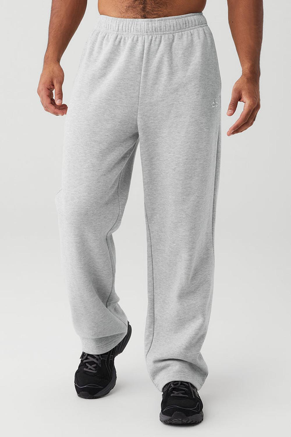 Alo Yoga Accolade Straight Leg Miesten Collegehousut Harmaat | Suomi  2796-HQOUG