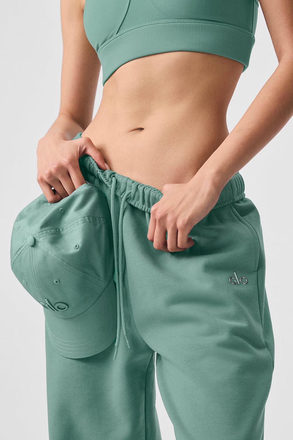 Alo Yoga Accolade Straight Leg Naisten Collegehousut Vihreä | Suomi  4701-BSJXY