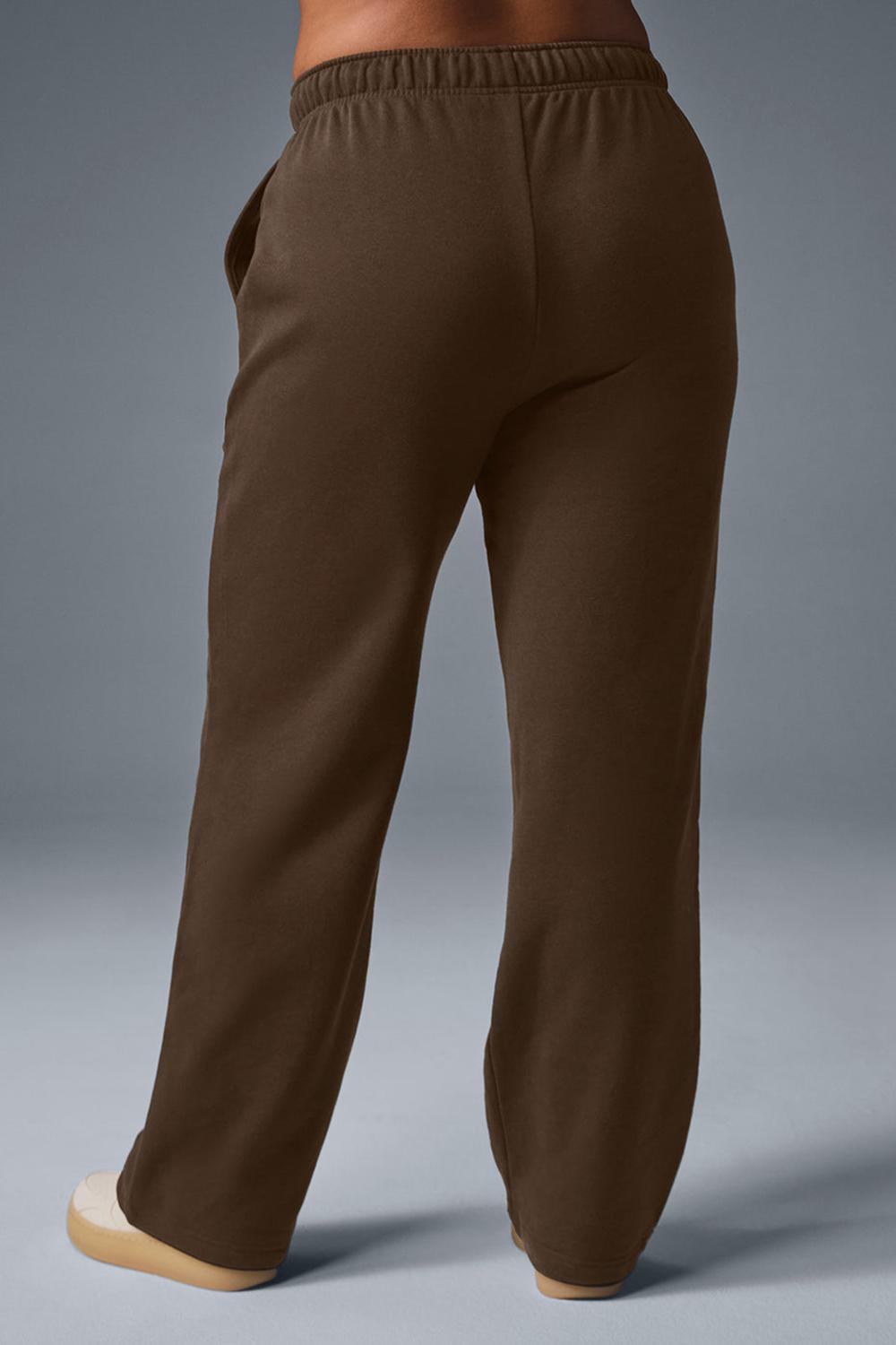 Alo Yoga Accolade Straight Leg Naisten Collegehousut Espresso | Suomi  4026-TCKRQ