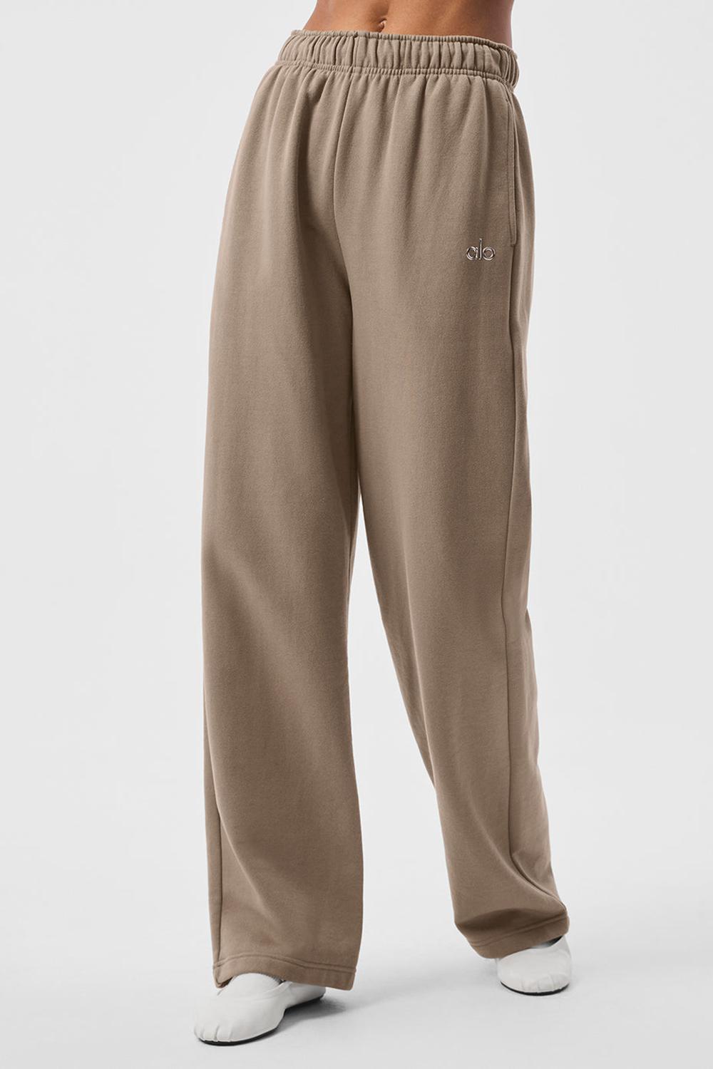 Alo Yoga Accolade Straight Leg Naisten Collegehousut Gravel | Suomi  1549-GZQMC