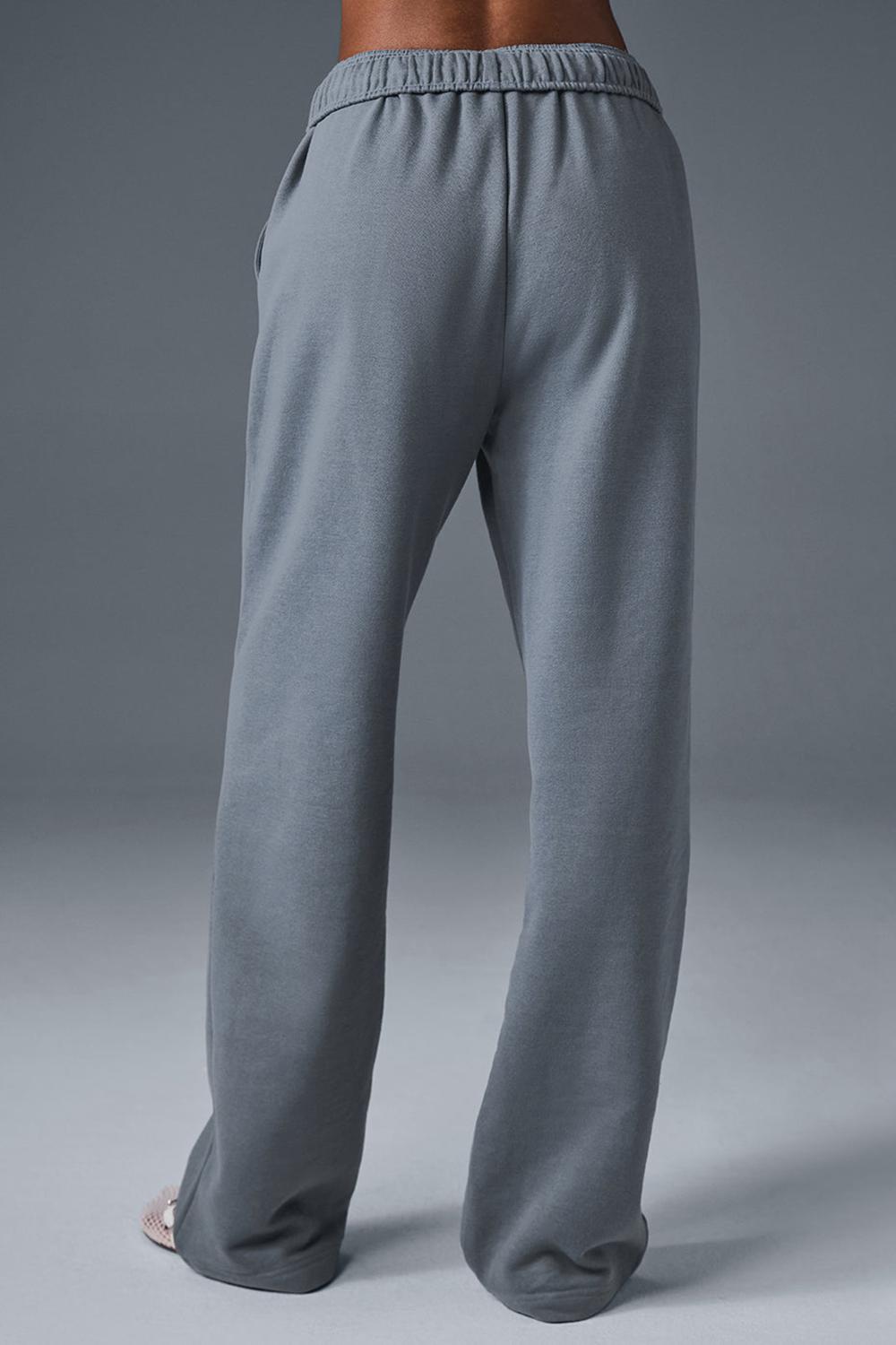 Alo Yoga Accolade Straight Leg Naisten Collegehousut Harmaat | Suomi  6739-XDKEQ