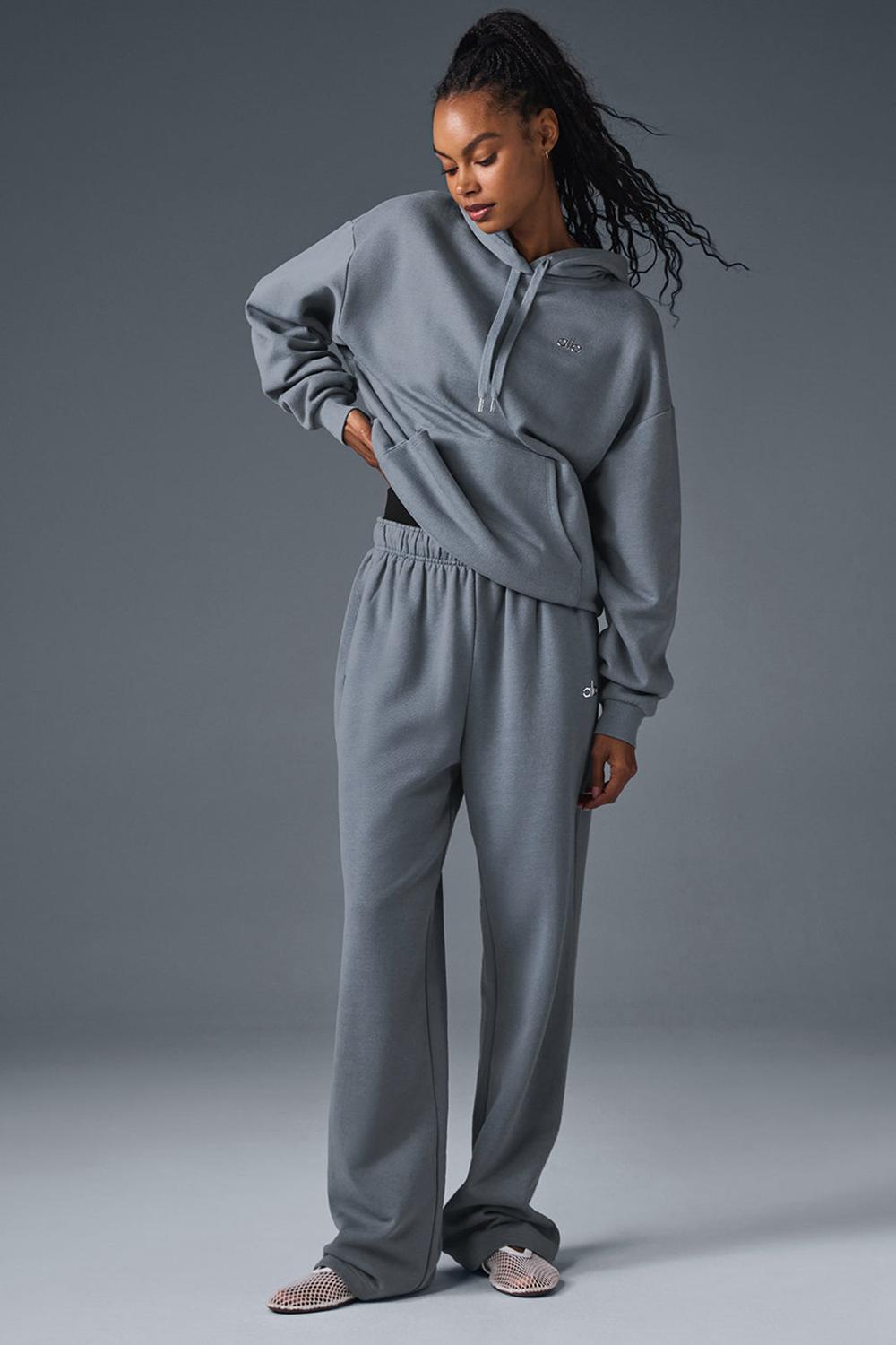 Alo Yoga Accolade Straight Leg Naisten Collegehousut Harmaat | Suomi  6739-XDKEQ