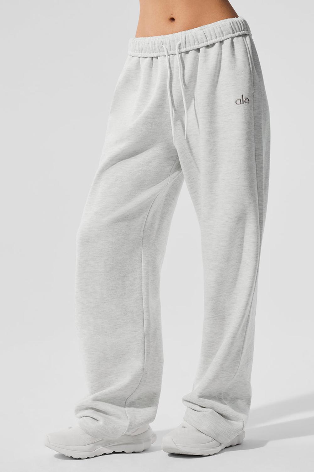 Alo Yoga Accolade Straight Leg Naisten Collegehousut Valkoinen | Suomi  5980-VOUQZ