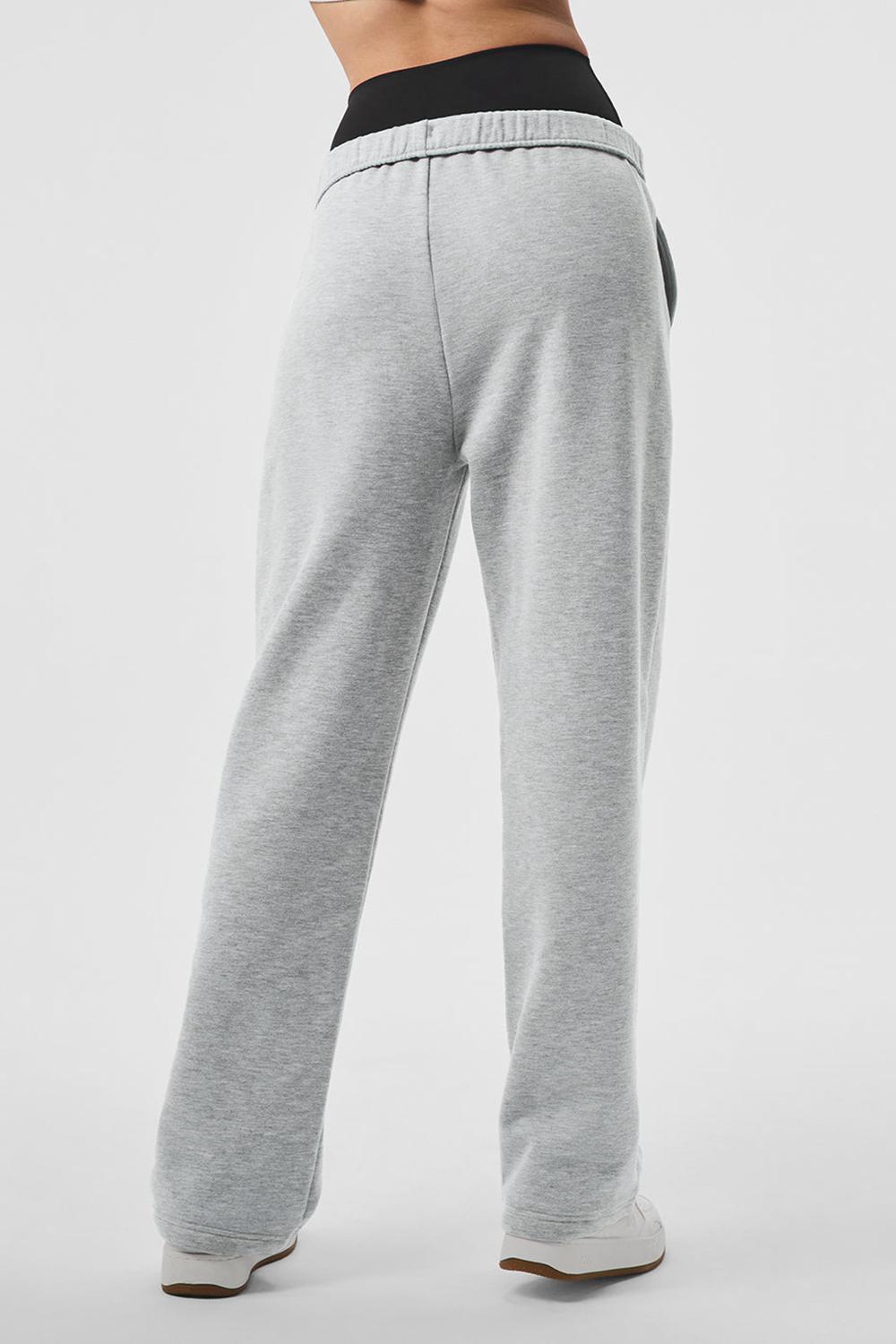 Alo Yoga Accolade Straight Leg Naisten Collegehousut Harmaat | Suomi  3821-VMTSW