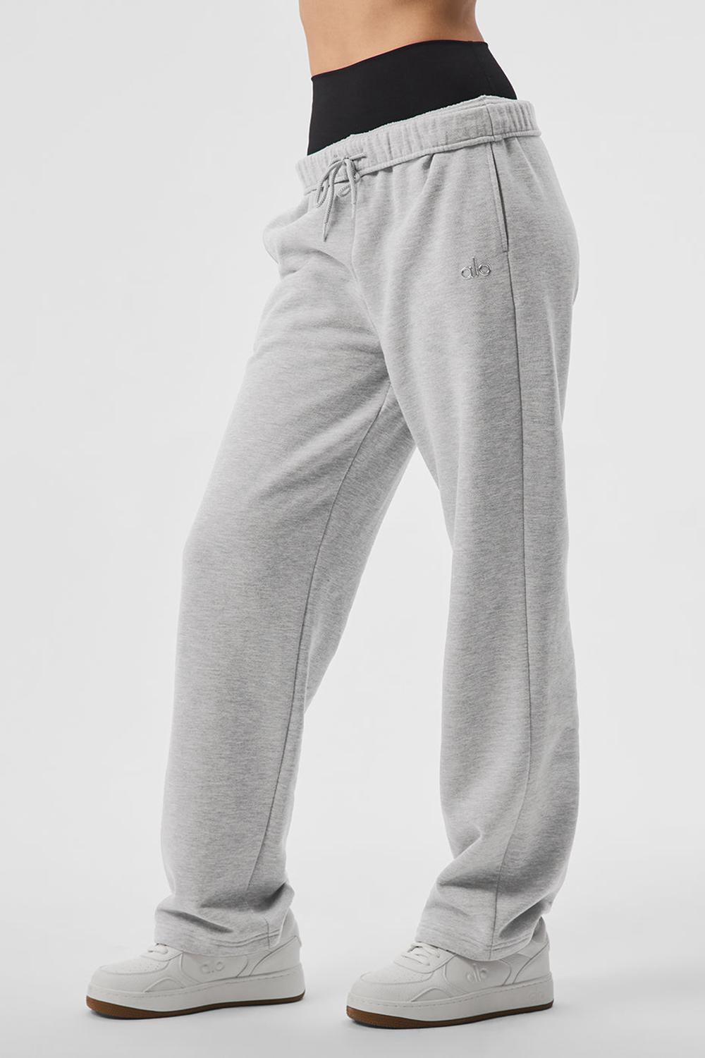 Alo Yoga Accolade Straight Leg Naisten Collegehousut Harmaat | Suomi  3821-VMTSW