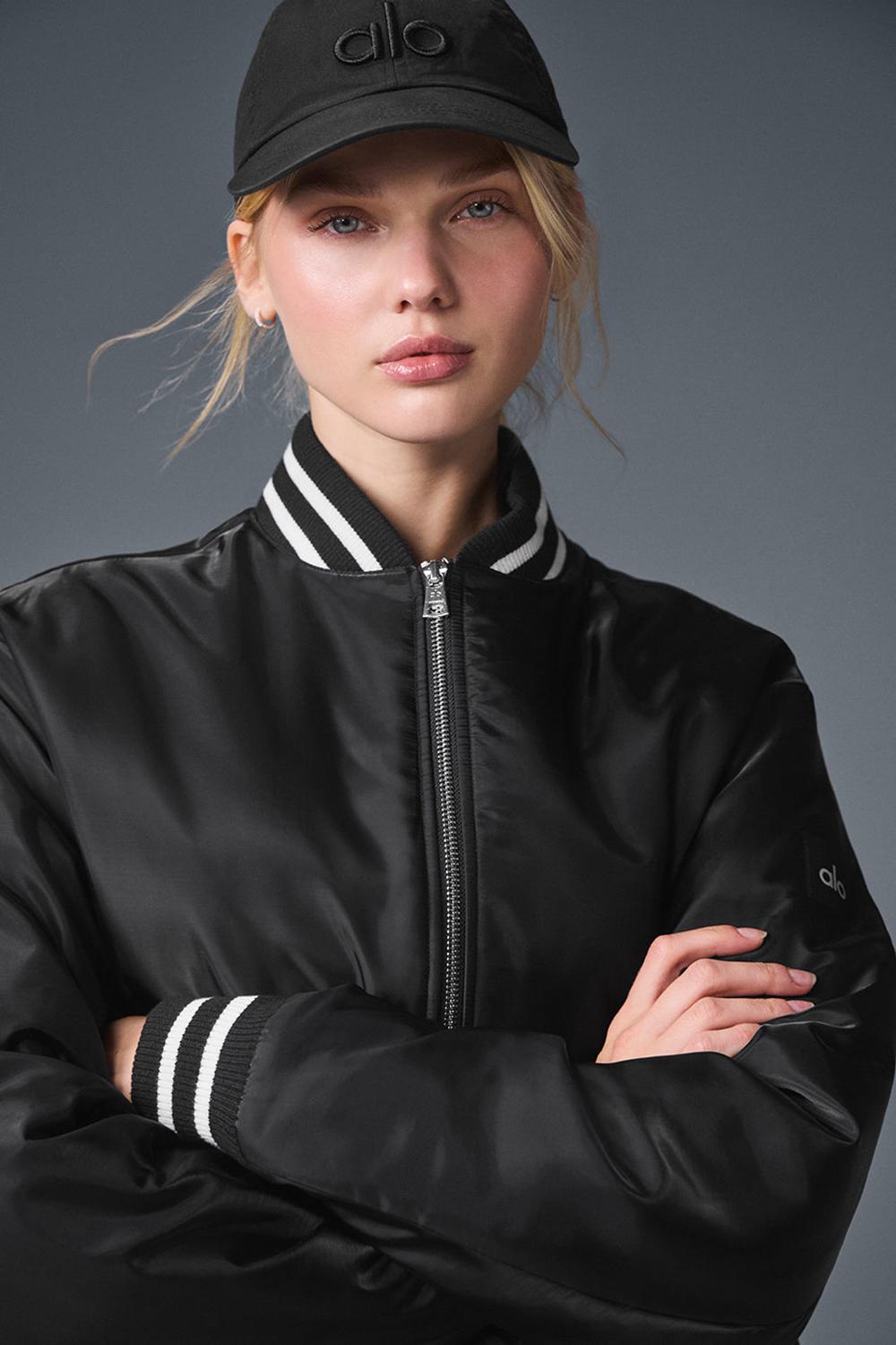 Alo Yoga Afterglow Varsity Naisten Takit Mustat | Suomi  3740-DNOCJ