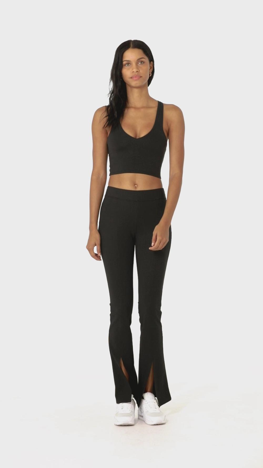 Alo Yoga Airbrush High-Waist 7/8 Flutter Naisten Leggings Espresso | Suomi  3046-LNWGH