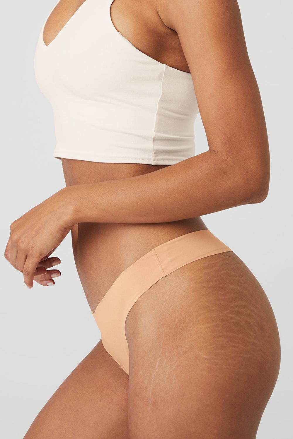 Alo Yoga Airbrush Invisible Naisten Ranne Champagne | Suomi  2457-AXPTC