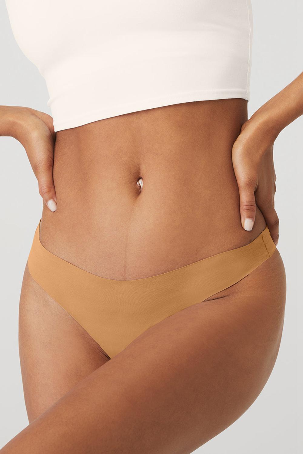 Alo Yoga Airbrush Invisible Naisten Ranne Sand | Suomi  9734-NLBQP