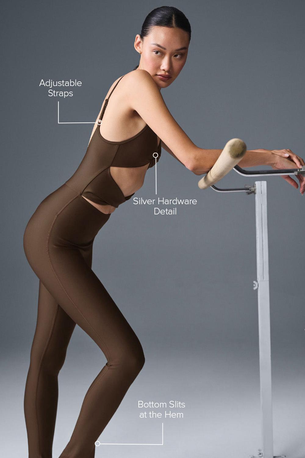 Alo Yoga Airlift A-List Naisten Onesies Espresso | Suomi  3657-BIRVP