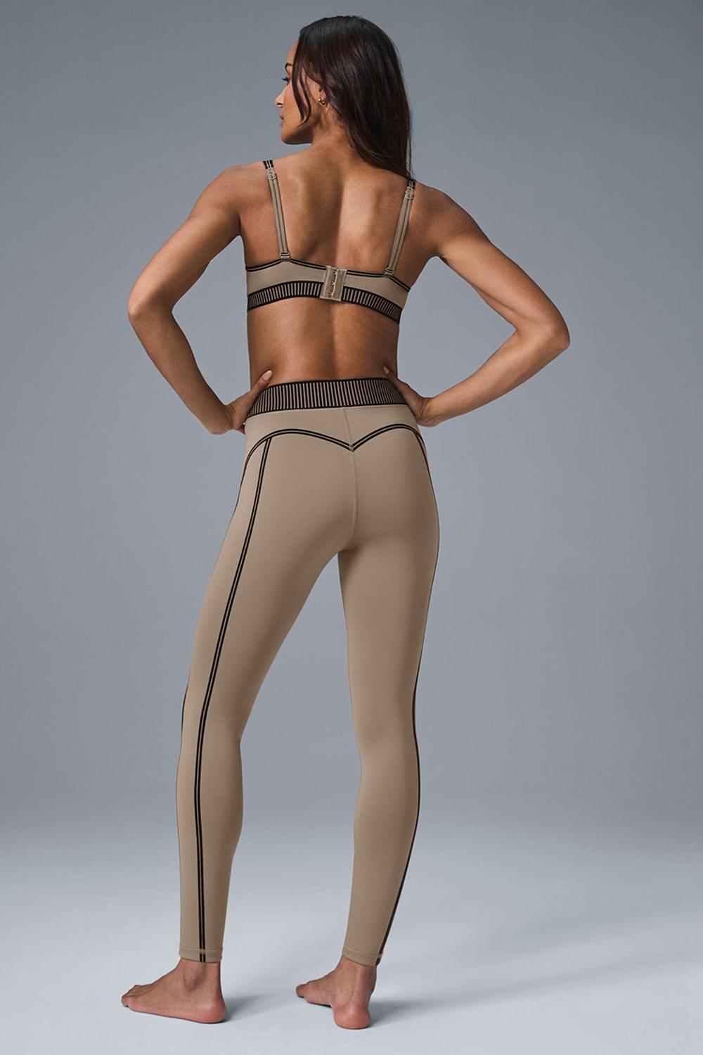 Alo Yoga Airlift High-Waist 7/8 Line Up Naisten Leggings Gravel | Suomi  2513-OELYJ