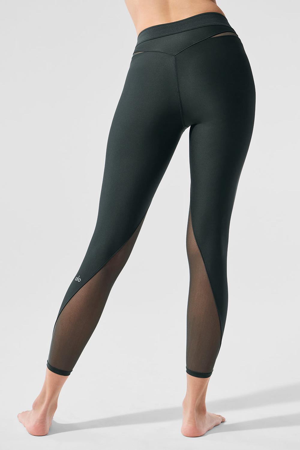 Alo Yoga Airlift High-Waist 7/8 Rebel Naisten Leggings Vihreä | Suomi  0432-QVTWH