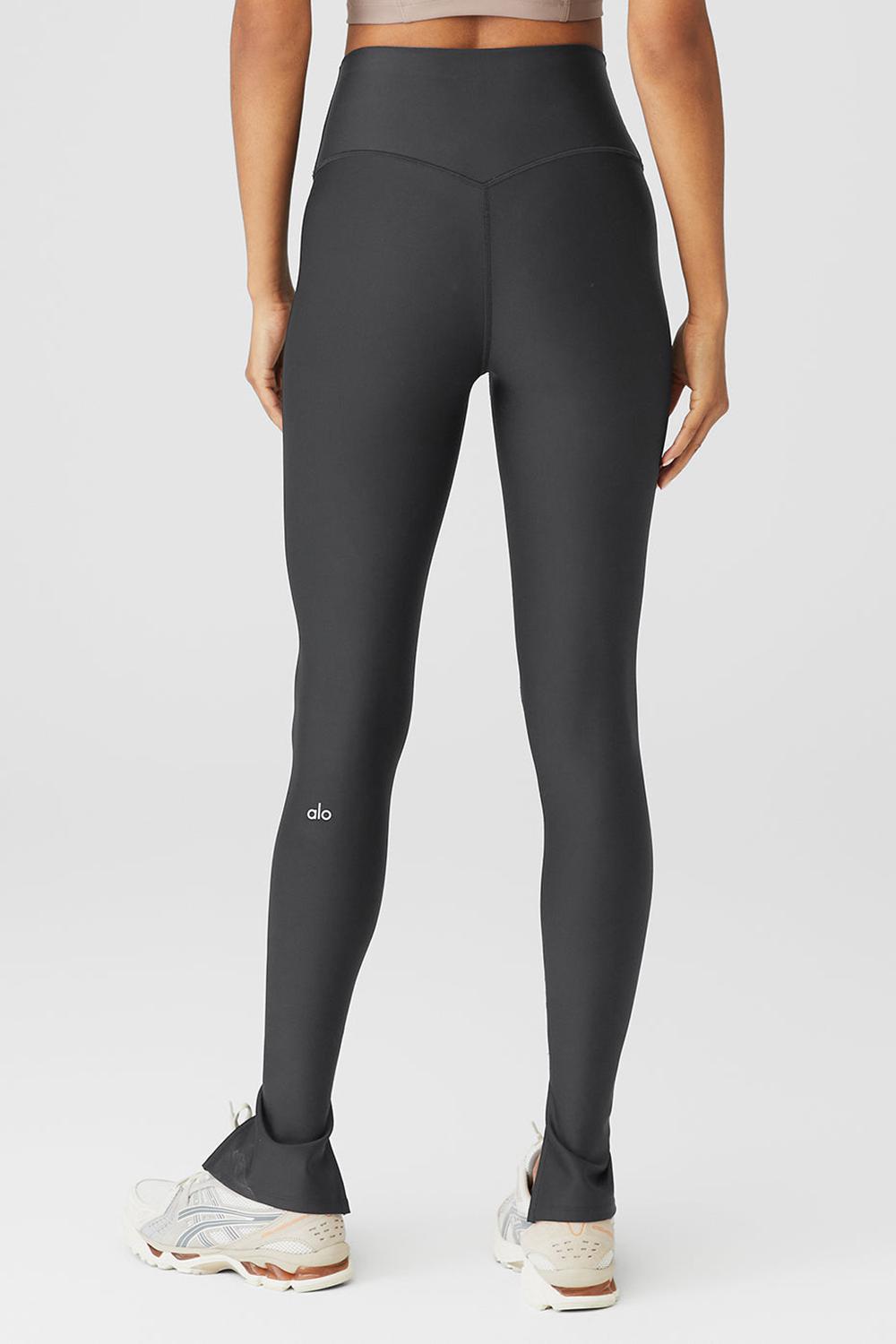 Alo Yoga Airlift High-Waist Elongated Naisten Leggings Anthracite | Suomi  6584-BWZES