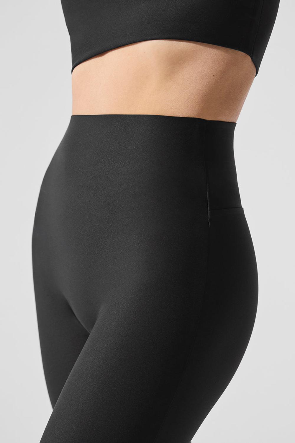Alo Yoga Airlift High-Waist Sleek Naisten Leggings Mustat | Suomi  6594-GCPKI