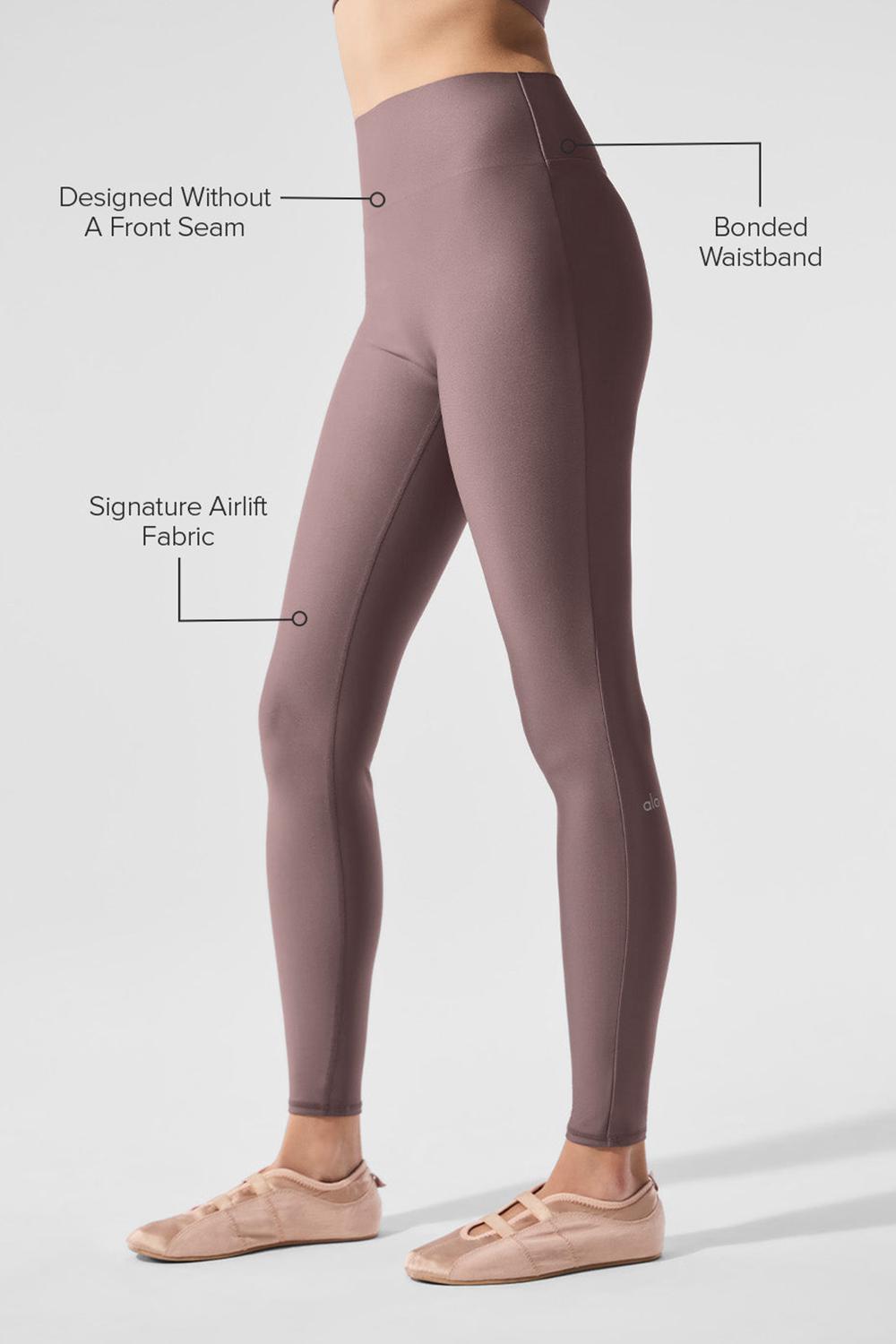 Alo Yoga Airlift High-Waist Sleek Naisten Leggings Mushroom | Suomi  1809-DGSXK
