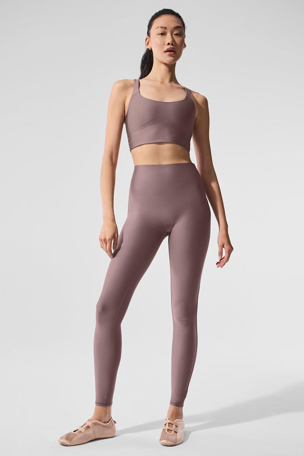 Alo Yoga Airlift High-Waist Sleek Naisten Leggings Mushroom | Suomi  1809-DGSXK