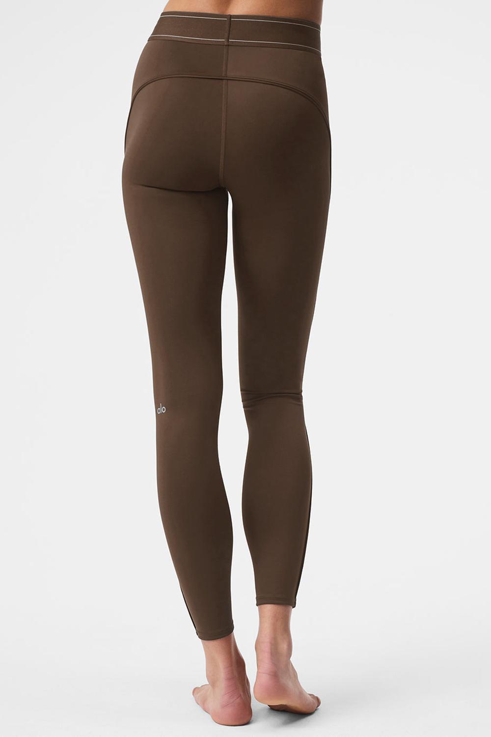 Alo Yoga Airlift High-Waist Suit Up Naisten Leggings Espresso | Suomi  8360-HBRSG