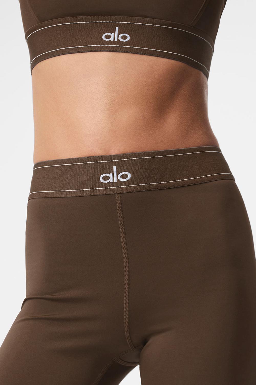 Alo Yoga Airlift High-Waist Suit Up Naisten Leggings Espresso | Suomi  8360-HBRSG