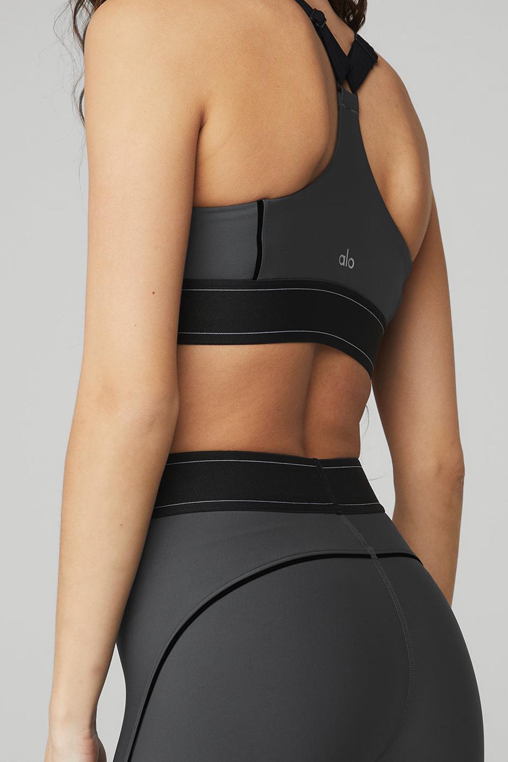 Alo Yoga Airlift High-Waist Suit Up Naisten Leggings Mustat | Suomi  8917-WPNGD