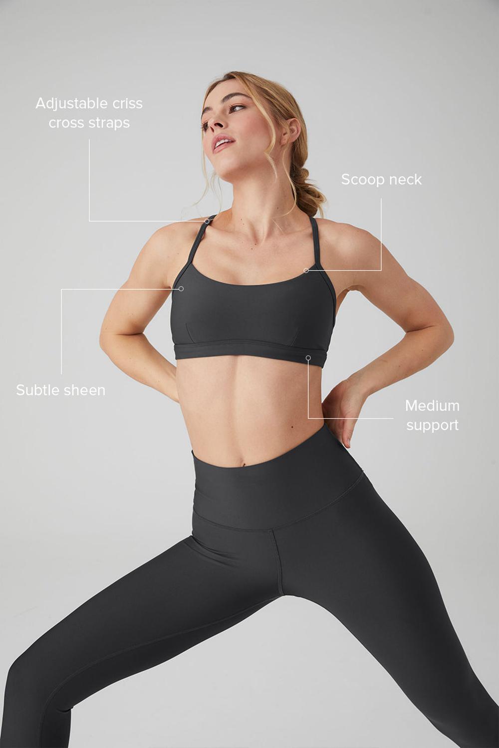 Alo Yoga Airlift Intrigue Naisten Urheiluliivi Anthracite | Suomi  5061-FTMWO