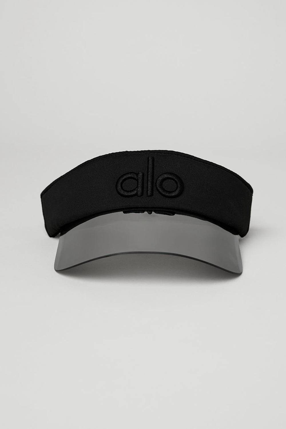 Alo Yoga Airlift Solar Naisten Visor Mustat | Suomi  2458-GKIJC