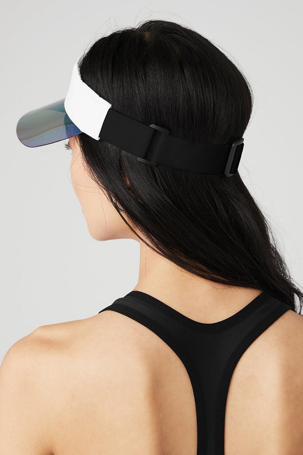 Alo Yoga Airlift Solar Naisten Visor Valkoinen | Suomi  8712-YJDSR