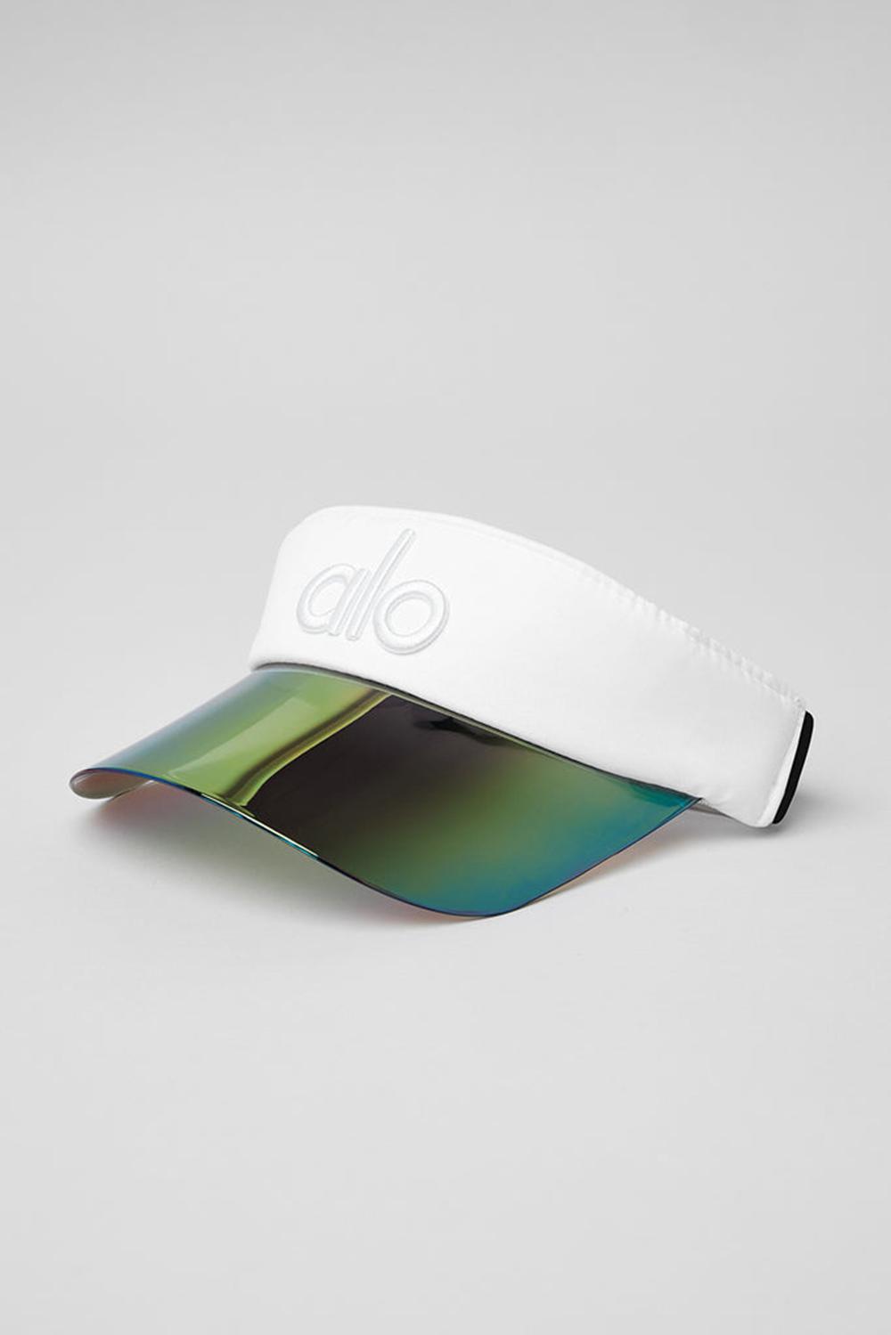 Alo Yoga Airlift Solar Naisten Visor Valkoinen | Suomi  8712-YJDSR